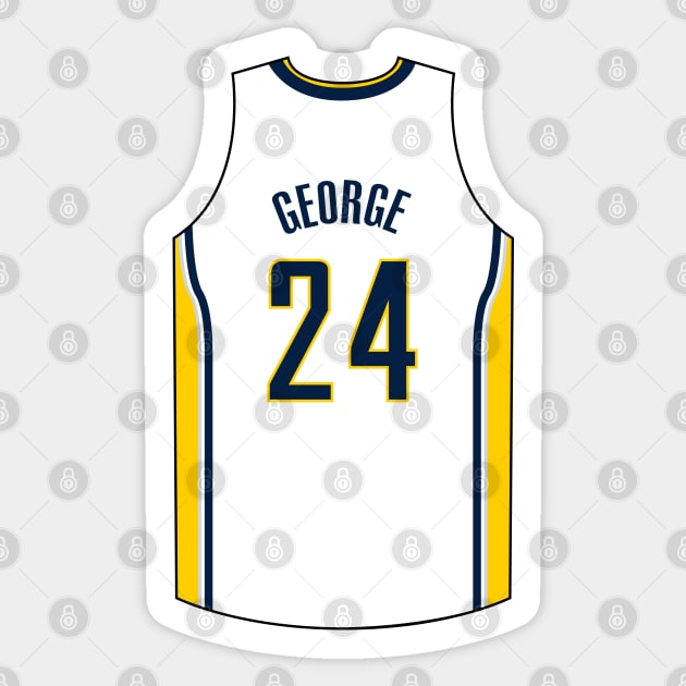 Paul George Indiana Jersey Qiangy Sticker by qiangdade